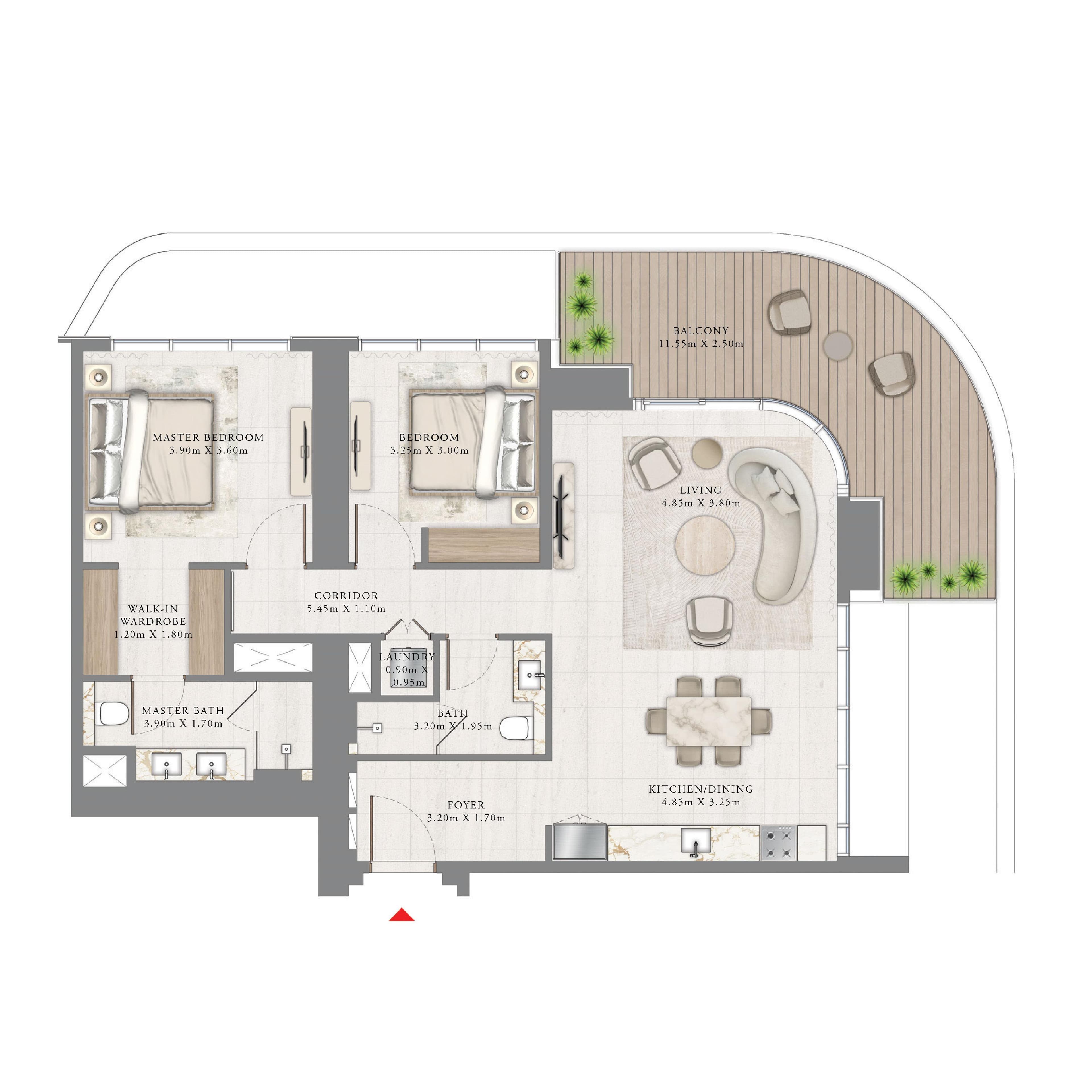 Original property floor plan